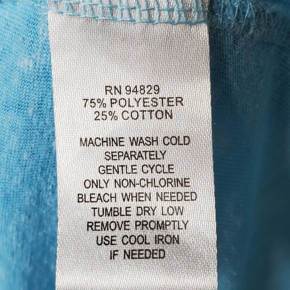 Allison Brittney V Neck Top Heathered Sz S - Picture 7 of 8